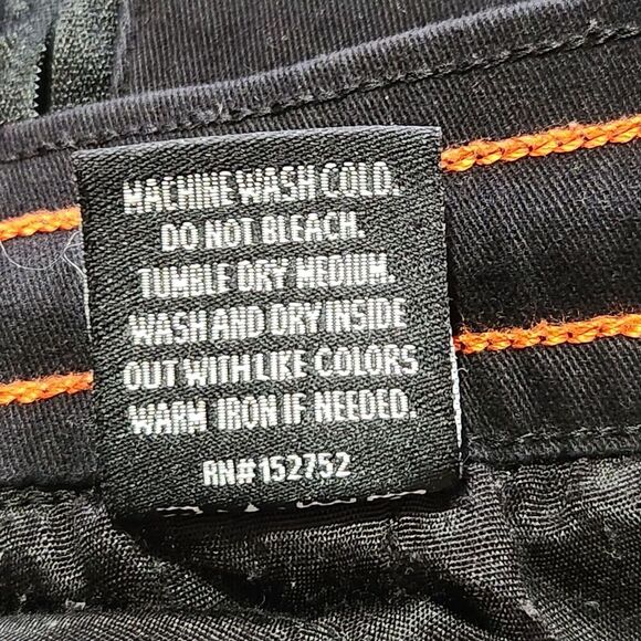 Across the pond Pants For Mens Size Medium Black Joggers - Picture 14 of 14